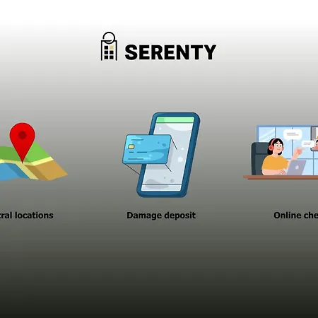 Serenty - Bright 1br Near Bastille & Marais