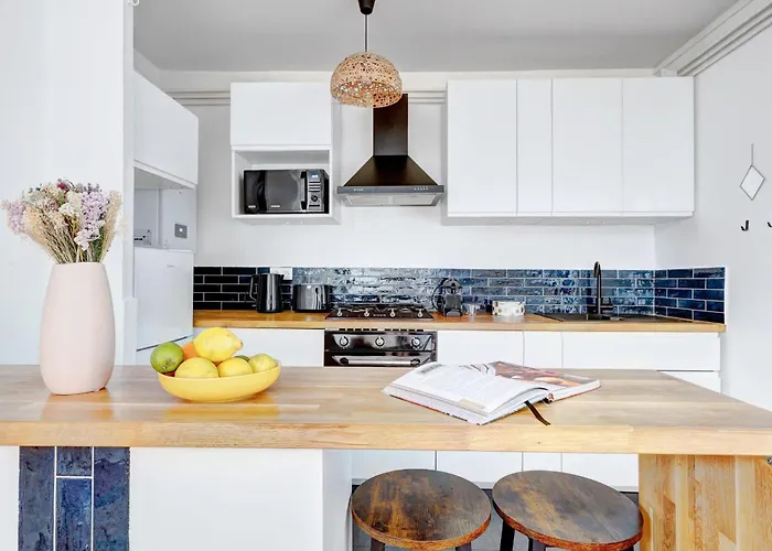 شقة Serenty - Bright 1br Near Bastille & Marais باريس