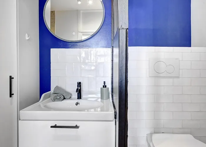 شقة Serenty - Bright 1br Near Bastille & Marais